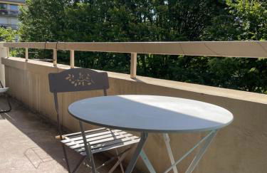 Charmant 2 pièces vue sur jardin - Foto 8