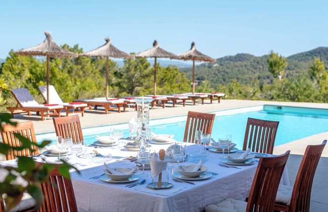 San Josep 6-bed Villa, Sleeps 14, Pool & Sea View - Photo 34