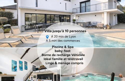 Villa Lumière - Confort, spa, piscine, recharge véhicule & babyfoot - Foto 1