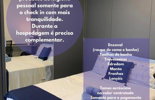 Studio Maria Apê um charme no 915 vaga de garagem exclusiva Centro - Foto 28