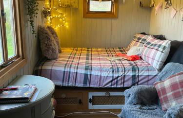 Oakley View Shepherds Hut with hot tub - Photo 2