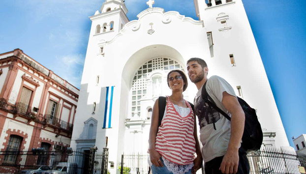 Visitando la iglesia de La Merced