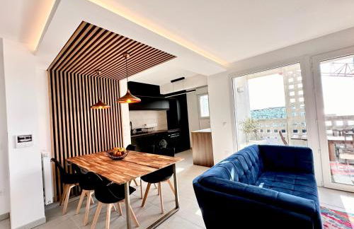 Duplex - Vue Mer exceptionnelle - Quartier Euromed-avec Box - Foto 7