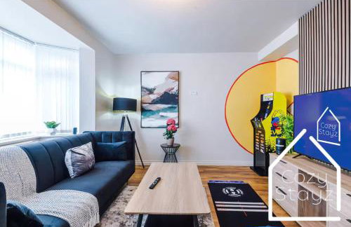 Spacious 3 Bed with Pac-Man, Darts and 2 Parking spaces - Foto 37