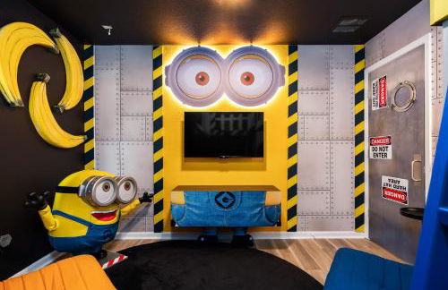 10min to Disney, Luxury 6BR Themed Villa with Private Pool,Spa and Game Room - Foto 8