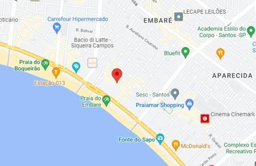 MELHOR LOCALIZAÇÃO DE SANTOS, LOFT, 200 MTS da PRAIA, WI-FI, AR CONDICIONADO - Foto 15