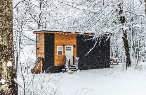 Riverside Tiny House with hot tub near Stowe - Foto 50