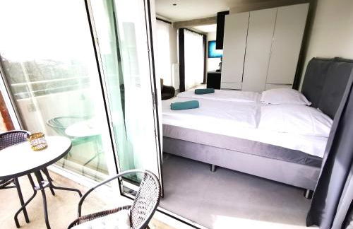 HH 02 by ROCKCHAIR - SUPERHOST Status - Modernes Apartment mit sonnigem Balkon & premium Boxspringbetten in Winterhude - Hamburg Top Geheimtipp - Foto 49