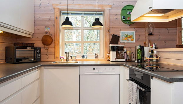 4 Person Holiday Home in Glesborg - Foto 5, Cocina privada