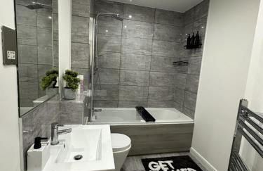 Luxe Apartment - Leicester City Centre - Foto 26