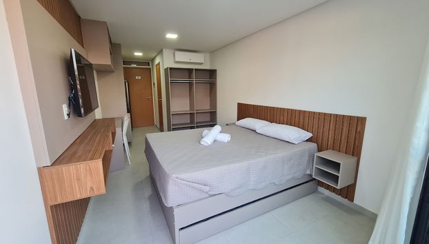 Flat Ofurô 17 VP by La Playa - Foto 2, Habitación