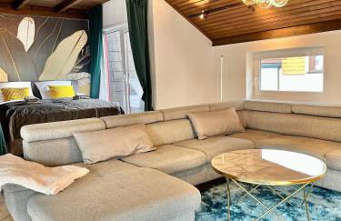 City-Apartment mit Dachterrasse & Massagesessel in der Fußgängerzone K4 - Photo 44