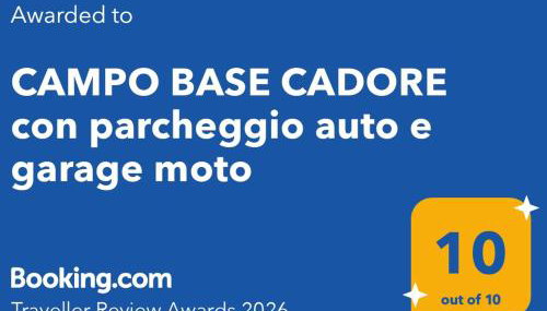 CAMPO BASE CADORE con parcheggio auto e garage moto - Foto 2