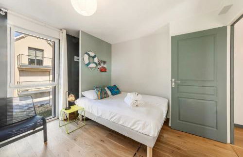 La Marinière - Terrasse et parking, proche plage - Foto 10