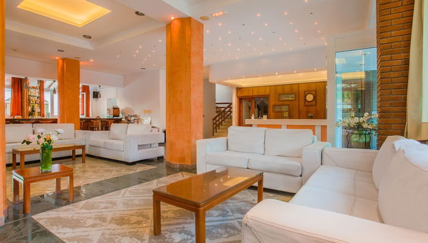 Zona de estar del vestíbulo