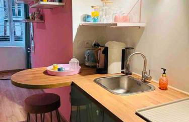 Barbapappart - Un studio coloré dans le centre de Rouen - Foto 13