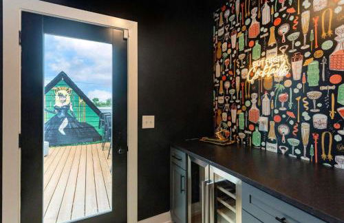 Rooftop Deck Hot Tub Fire pit Sleeps 10 - Foto 43