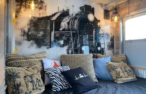 Gleis 2, Waggon mit Ofen, optional mit Whirlpool und Sauna - Foto 3