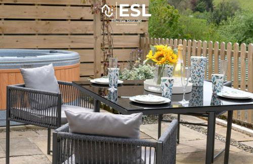 Luxurious 2 Bedroom Countryside Hot Tub Retreat in Stiperstones - Foto 10