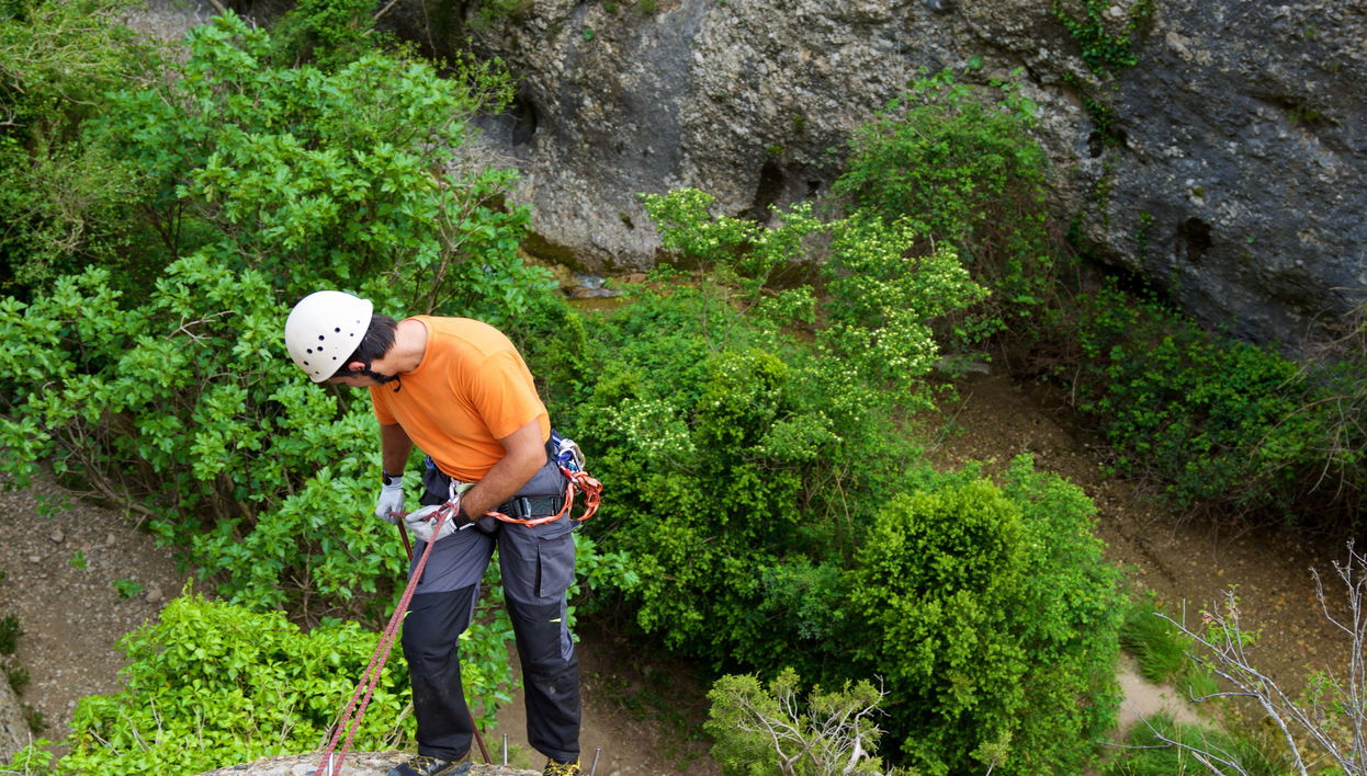 Barranquismo y rápel en Jarabacoa