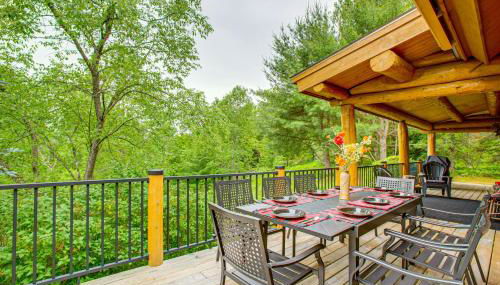 Handcrafted Log Home on River Near Crystal Mtn - Foto 3