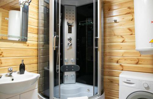 Domek całoroczny SÓWKA na Kaszubach z banią i sauną na wyłączność, wspólny basen i bilard z domkiem Jeleniówka - Ostrowite Leśna Dolina - Foto 57