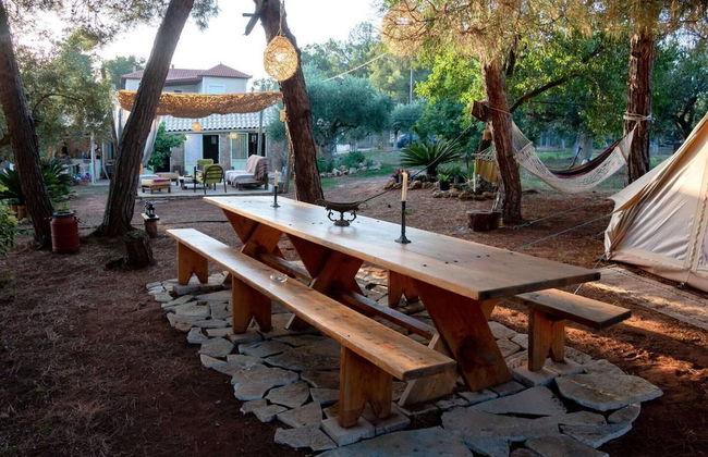 Glamping at a Lovely Tent in Skiaxtro- Marathopoli - Foto 13