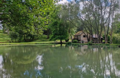 Les Bambous, avec piscine, tennis et lac privatif - Foto 22