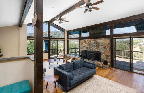 Mountain View, Hot Tub, Open Kitchen, 10m to Sequoia - Foto 8