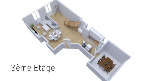 Le Double Pirou # 2 Appartements # Halte Auvergne - Foto 4