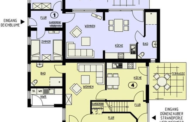 Ferienwohnung Lieblingsmeer - Foto 15