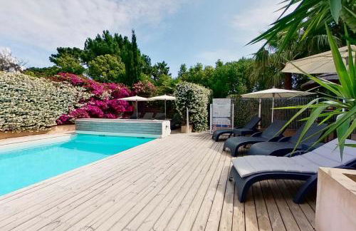 Villas CALA CORSA - 3 chambres piscine partagée chauffée - CALA ROSSA Porto-Vecchio - Villas entièrement Climatisées - Internet gratuit - Foto 11