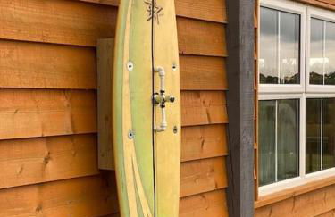 Sleeps 18 Double Decker Bus Hot Tub Sauna Cinema Pets - Foto 16