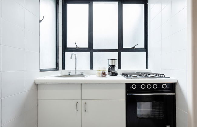 Roma Norte 2BR - Parking, Sleeps 6 -great Wifi - Foto 6