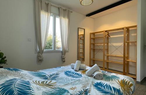 Villa de charme avec piscine privée et clim 8 pers près du lac de Parentis - Foto 3