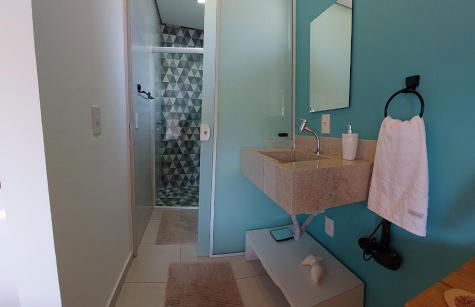 Estúdio Mar do Campeche com garagem - Foto 7