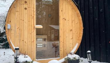 Wunderschönes Chalet mit Gästehaus in der Natur mit Fass-Sauna - Foto 5