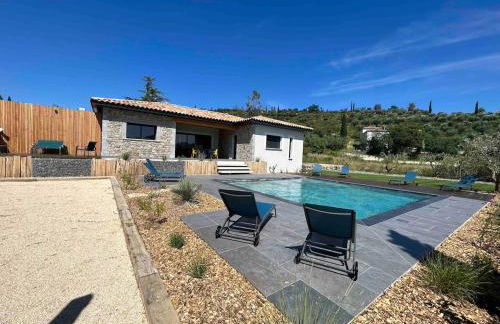 Villa la crozette 4 étoiles, climatisée avec grande piscine - Foto 21