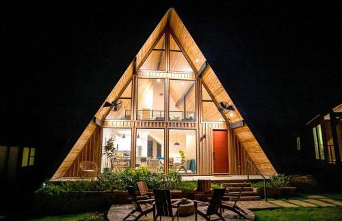 Gruene Daze Chalet - Stylish Aframe - Escape the Ordinary - Foto 1