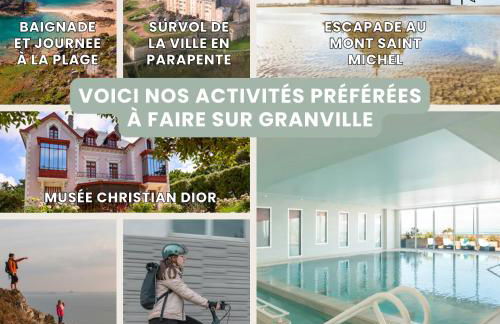 Granville 6 pers, proche gare-mer-centre, jardin - Foto 30