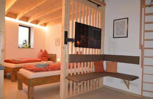 Ferienwohnung, 1-Zimmer, 1-3 Personen, 31 qm, mit Balkon, in ruhige Lage, direkt an der Aach - Photo 6