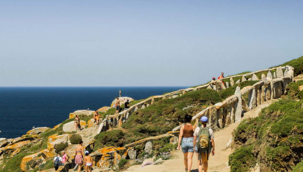 Caminando por los senderos de Ons