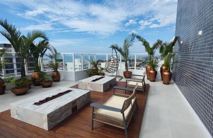 Apartamento Sofisticado Ed Del Paine terraço com hidro - Foto 29