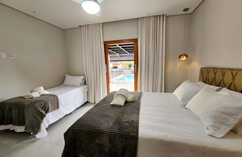 Recanto Sabiá, Área gourmet climatizada, piscina - Foto 34