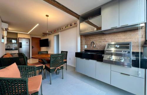 Apto completo em Cabedelo, proximo a João Pessoa com 2 quartos, cozinha completa e ar condicionado e varanda Gourmet - Photo 9