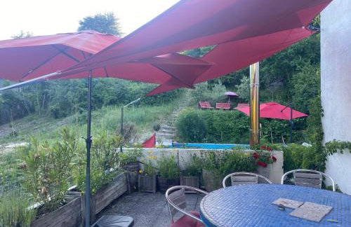 VILLA LES TERRASSES dans la nature avec piscine à 2 pas de Lyon, - Foto 28