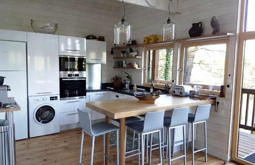 Détente au Bord de l'Eau - Le Chalet du Carla avec Spa et Ponton Privé - Foto 6