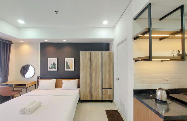 Relaxing Studio At Podomoro City Deli Medan Apartment - Foto 3
