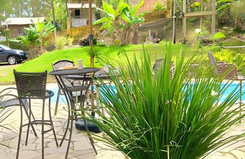Chalé Primavera Rosa com piscina - Foto 19