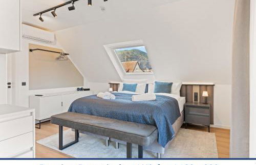 1-2 Personen - Parkplatz - Fahrradgarage - Zentrum - Küche - Balkon - WLAN - Klima - Foto 5